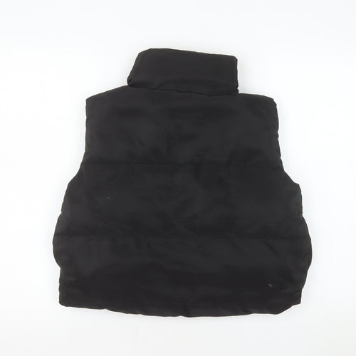 Rising Women Black S Puffer Waistcoat Lightweight Quilted Gilet