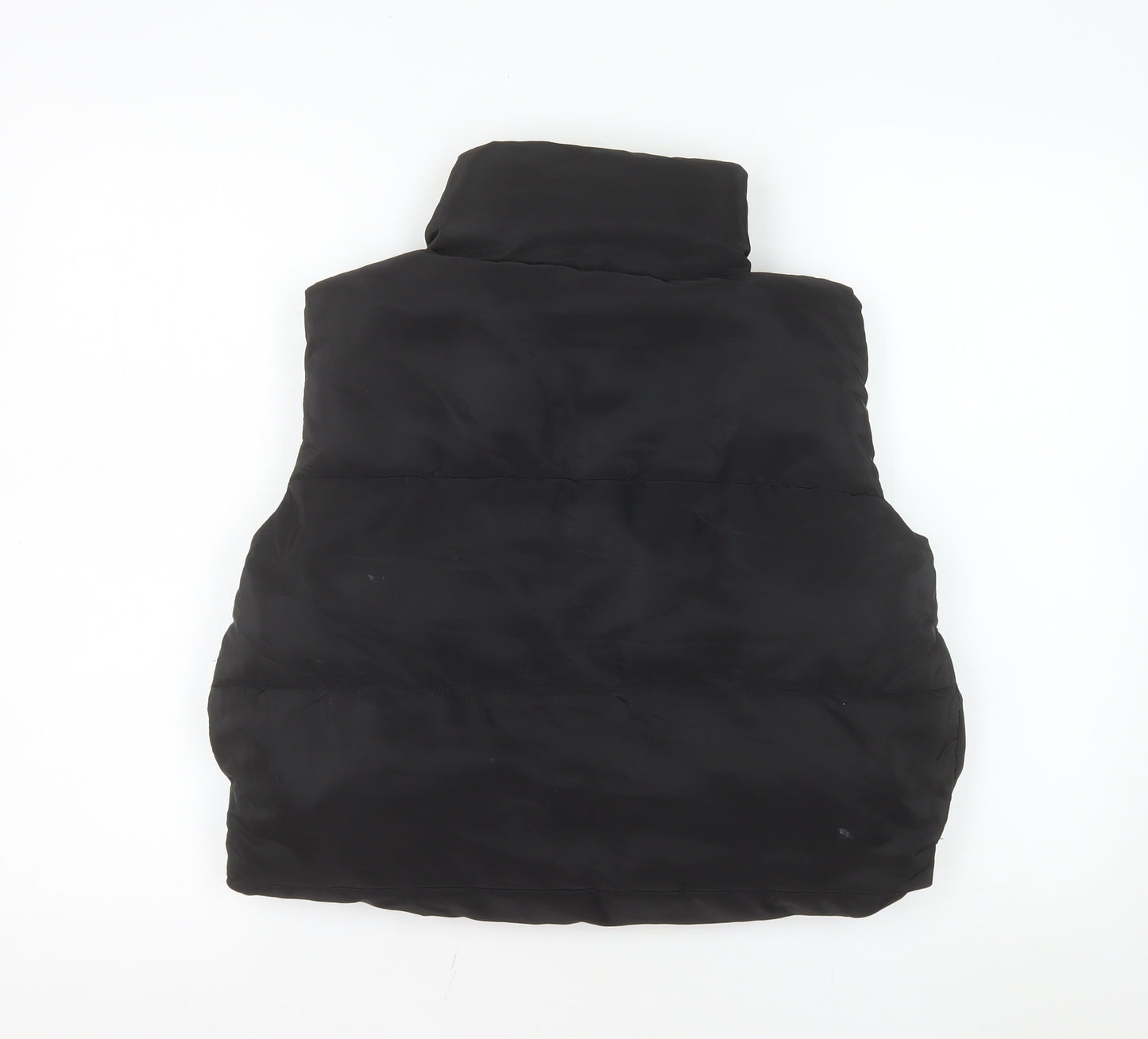 Rising Women Black S Puffer Waistcoat Lightweight Quilted Gilet