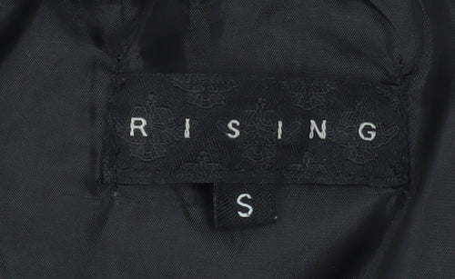 Rising Women Black S Puffer Waistcoat Lightweight Quilted Gilet