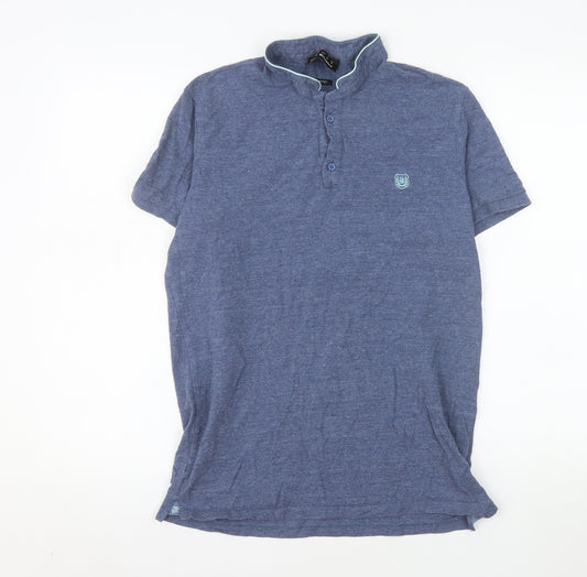 The Kooples Sport Men Blue Slim Fit Polo Shirt Size L