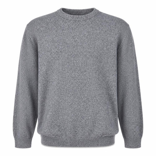 Jack & Jones Men's Grey Cotton Crew Neck Pullover Sweatshirt L