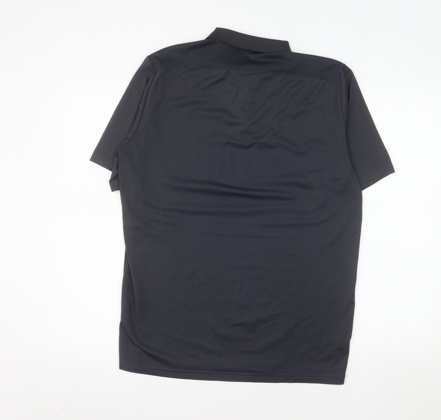 Artengo by Decathlon Men's Black Polo Tennis Shirt Size M Quick Dry