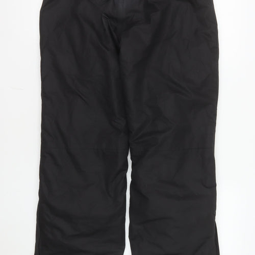 Campri Women’s Black Snow Pants Size 8 Waterproof Insulated Ski Trousers