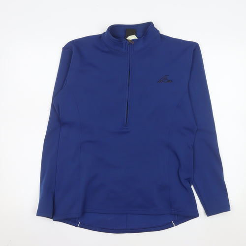 Altura Womens Blue Sports Softshell Half Zip Jacket Size 12