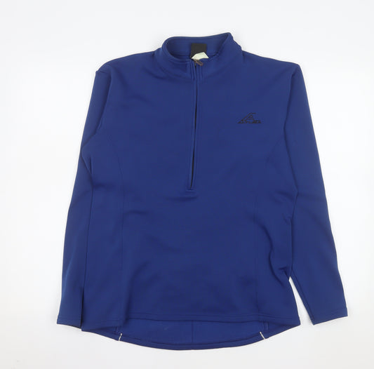 Altura Womens Blue Sports Softshell Half Zip Jacket Size 12