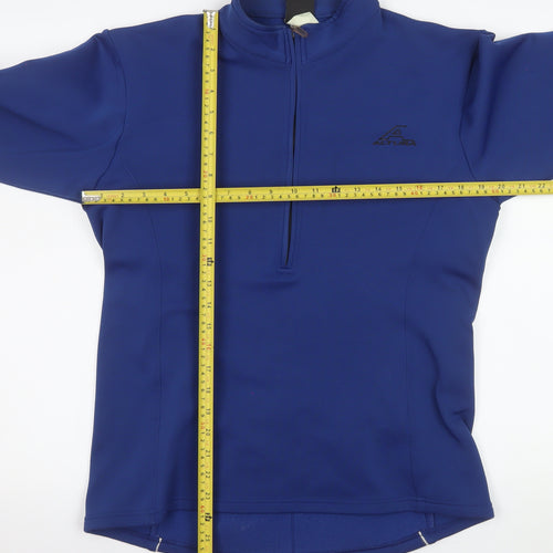 Altura Womens Blue Sports Softshell Half Zip Jacket Size 12