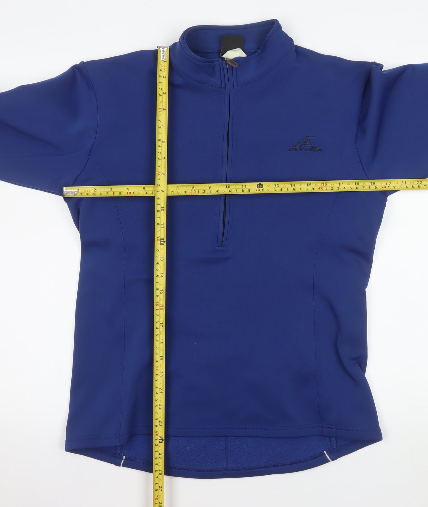 Altura Womens Blue Sports Softshell Half Zip Jacket Size 12