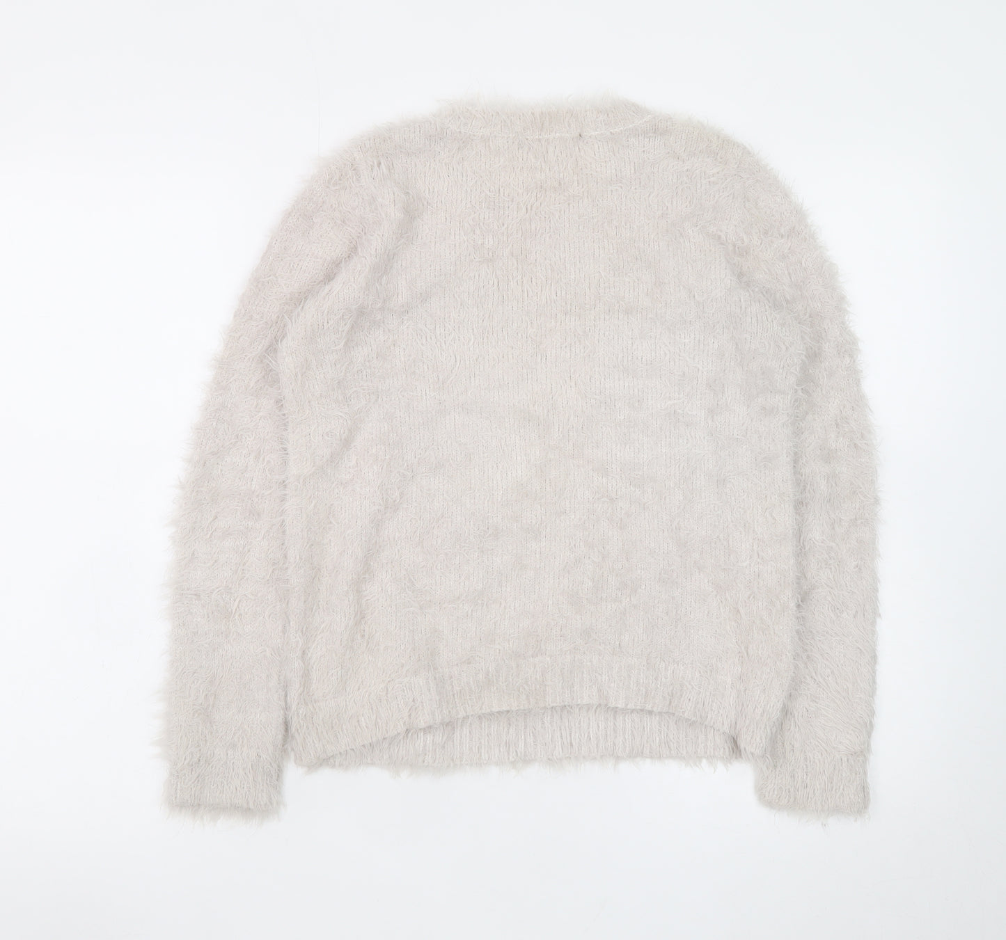 Marks and Spencer Womens Ivory Penguin Knit Jumper Size 8