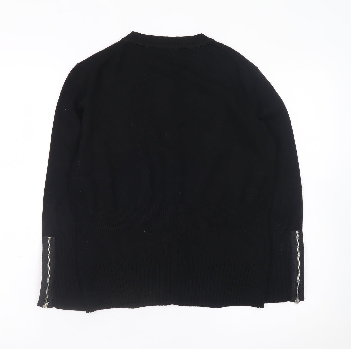 Karen Millen Women's Black Size 8 Slim Knit Cardigan