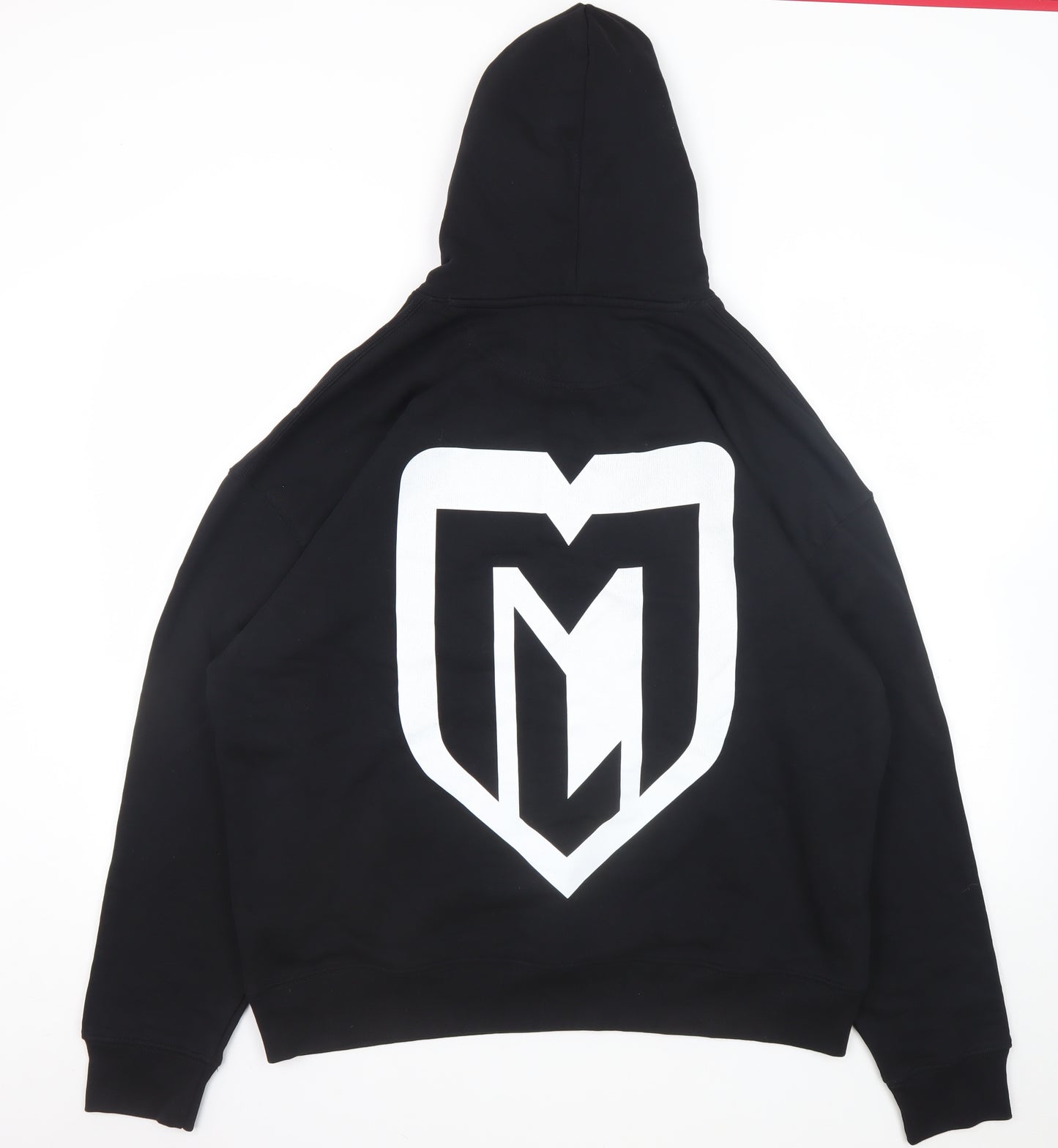 Stanley/Stella Men's Black L Pullover Hoodie with Logo Print