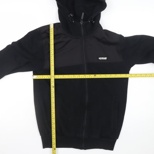 McKenzie Men's Black Full Zip Hoodie Size S Regular Fit