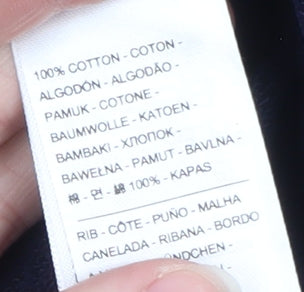 Levi's Men's Blue Cotton Crew Neck Pullover Sweatshirt L