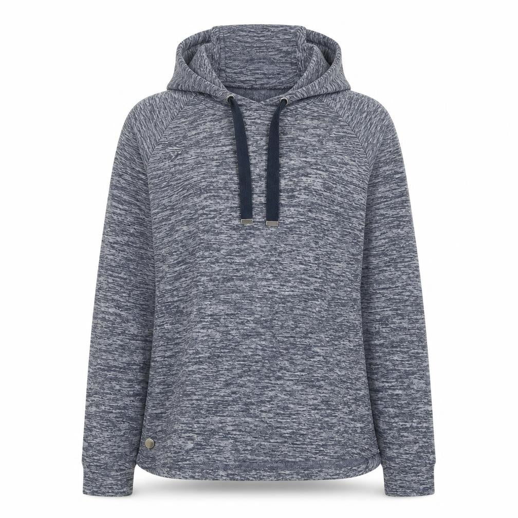 Front view of Regatta Women's Blue UK 12 Pullover Hoodie Great Outdoors Style