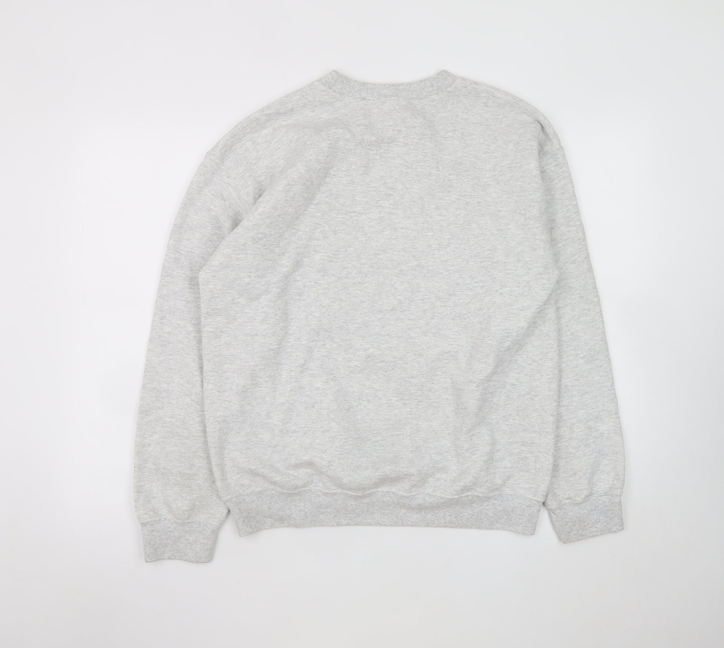 River Island Women’s Grey Graphic Pullover Sweatshirt Size S