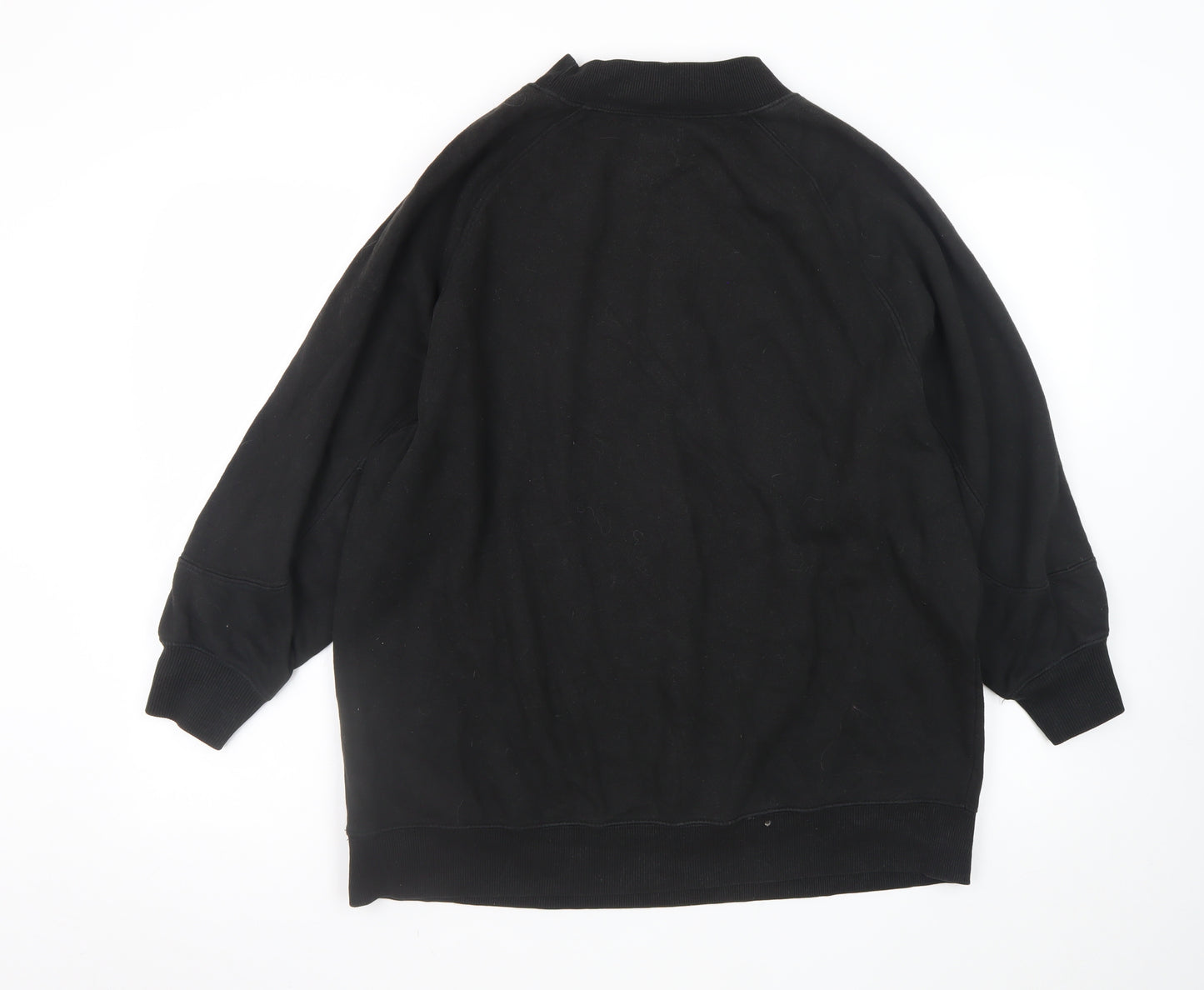 Pull & Bear Men's Black Small Pullover Crew Neck Sweatshirt