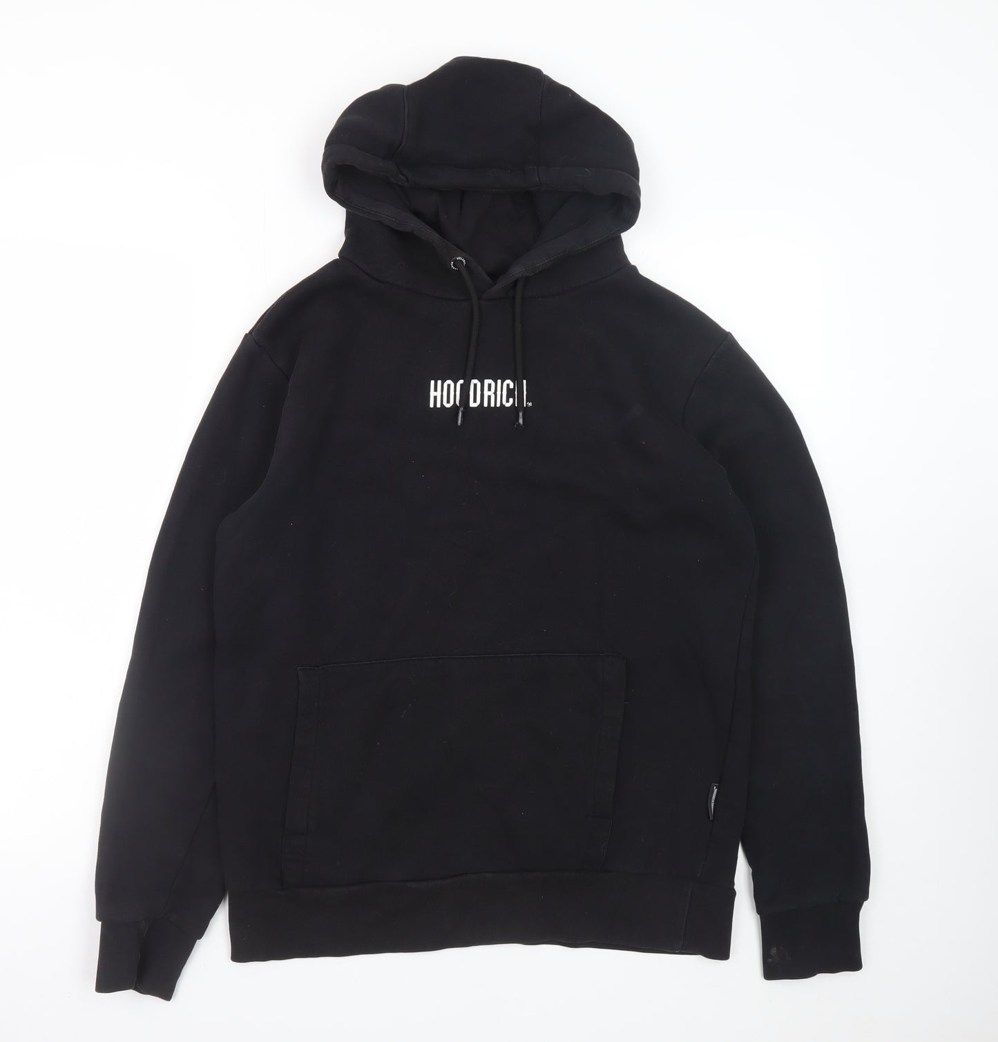 Hoodrich Men's Black Medium Pullover Hoodie with Logo
