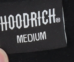 Hoodrich Men's Black Medium Pullover Hoodie with Logo