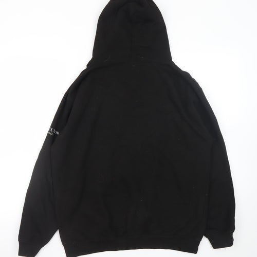Hamilton Creative Goods Black Gold Star Hoodie Medium Cotton