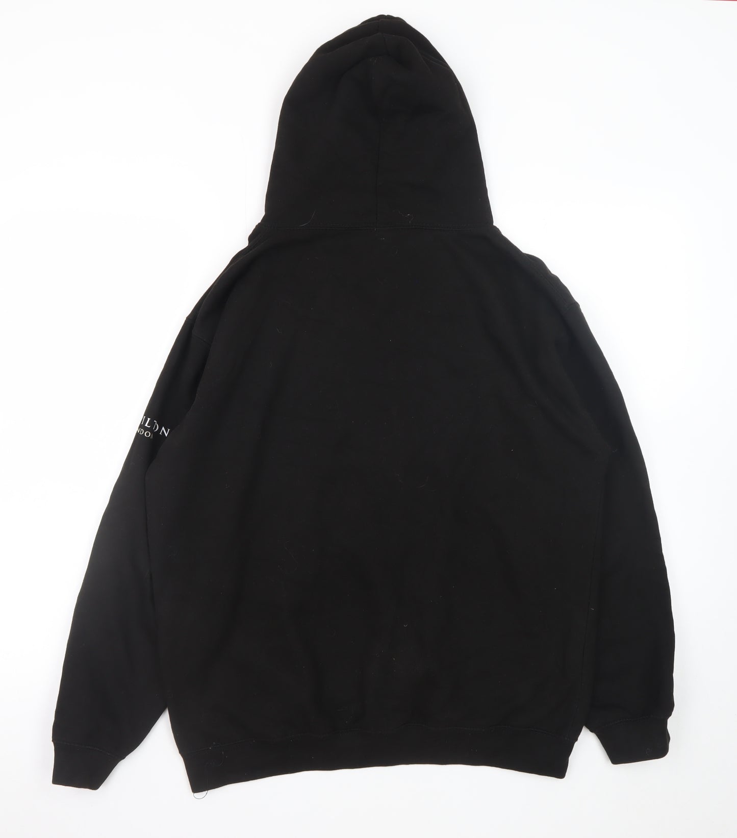 Hamilton Creative Goods Black Gold Star Hoodie Medium Cotton