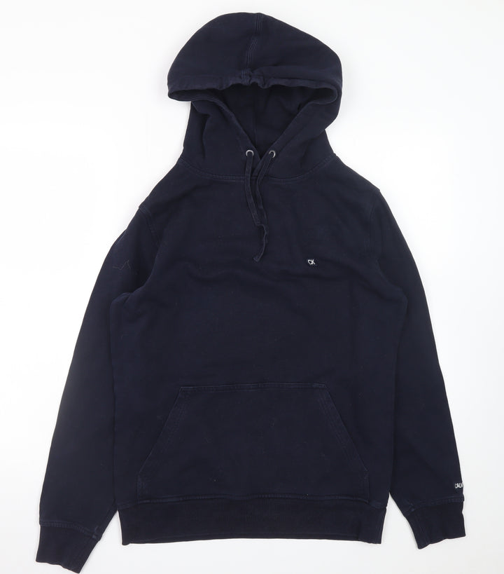 Calvin Klein Jeans Men’s Blue Pullover Hoodie Size S