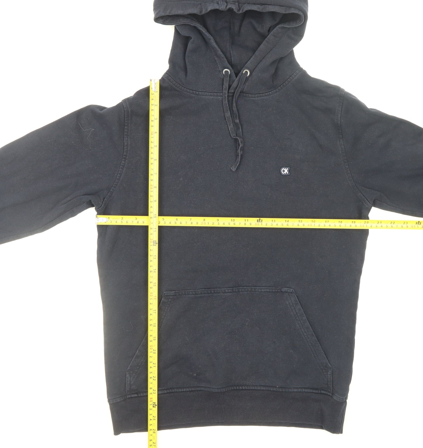 Calvin Klein Jeans Men’s Blue Pullover Hoodie Size S