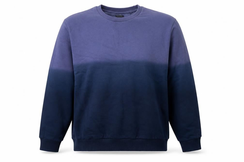 Front view of Next Men's Blue 2XL Crew Neck Pullover Sweatshirt
