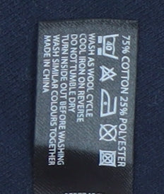 Debenhams Womens Blue Full Zip Fleece Jacket Size 14