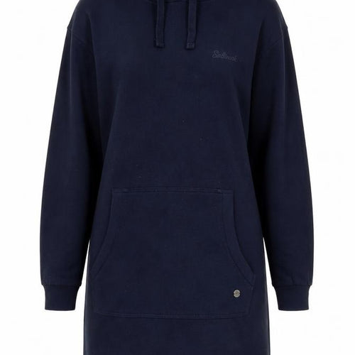 Saltrock Women's Blue Hoodie T-Shirt Dress M Casual Pockets