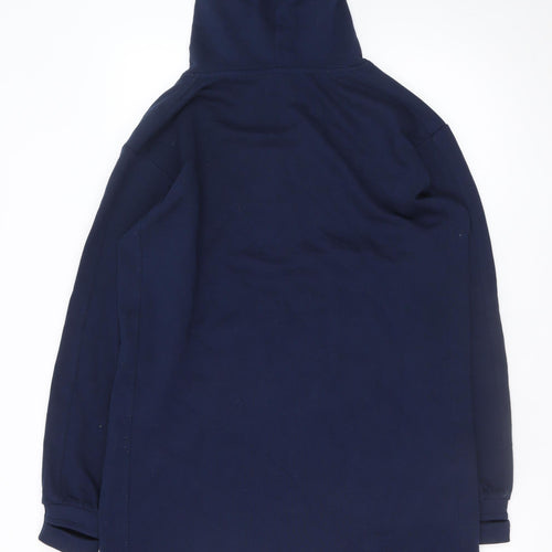 Saltrock Women's Blue Hoodie T-Shirt Dress M Casual Pockets