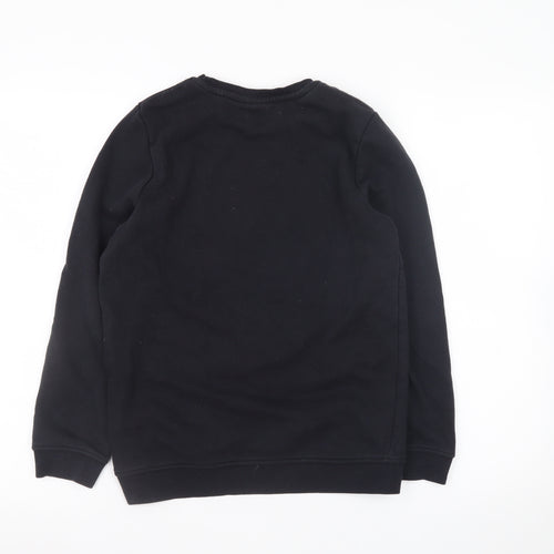 Marvel Boys Black Panther Black Fleece Sweatshirt 11-12 Years Pullover