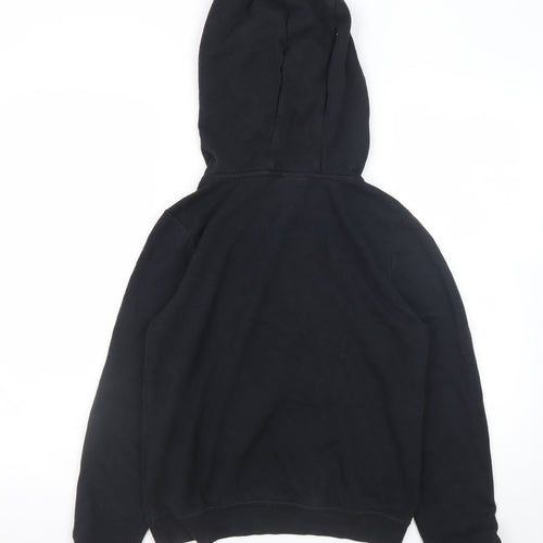 Nike Men's Black XS Pullover Hoodie with Logo and Pockets