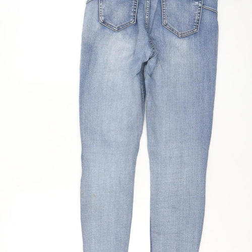 VS Miss Women's Blue Skinny Mid Rise Stretch Denim Jeans UK 8
