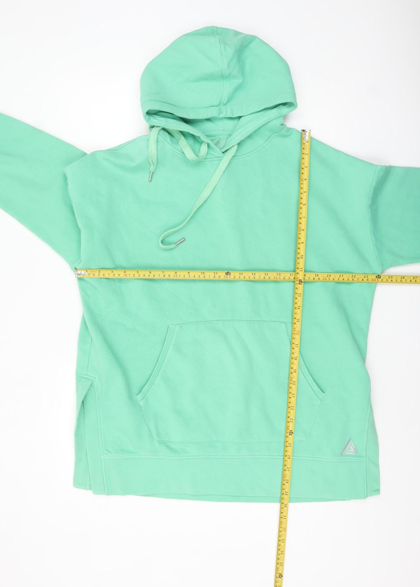 Next Women’s Green Pullover Hoodie L Cotton Blend Casual