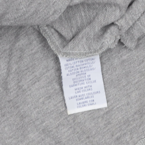 Ralph Lauren Men's Grey Custom Fit Polo Shirt Size S