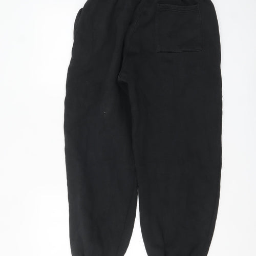 Split MCR Men's Black Fleece Sweatpants Size S Elastic Waist