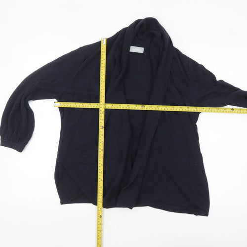 Wallis Women’s Black Open Cardigan Knit Jumper Size M