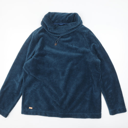 Regatta Womens Blue Fleece Pullover Sweatshirt Size 16