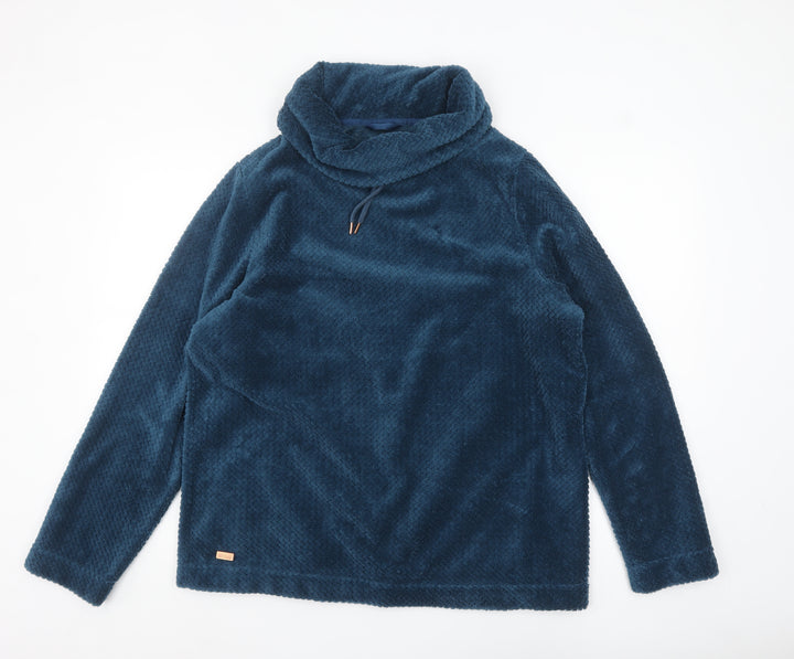 Regatta Womens Blue Fleece Pullover Sweatshirt Size 16