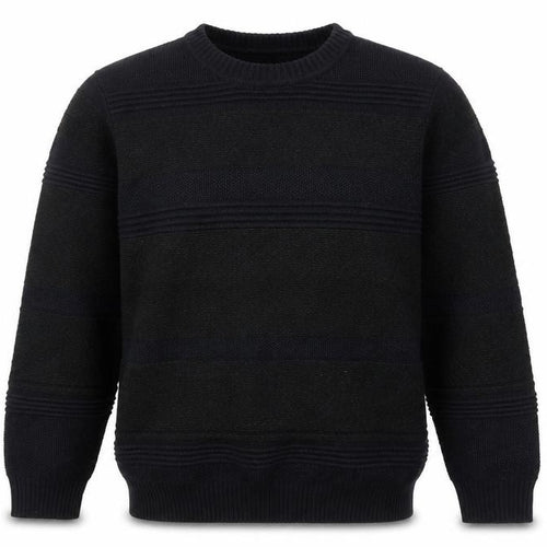 Marks and Spencer Mens Black 2XL Crew Neck Knit Jumper