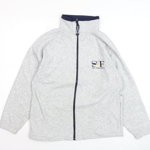 A|X Armani Exchange Men's Grey Full Zip Sweatshirt S
