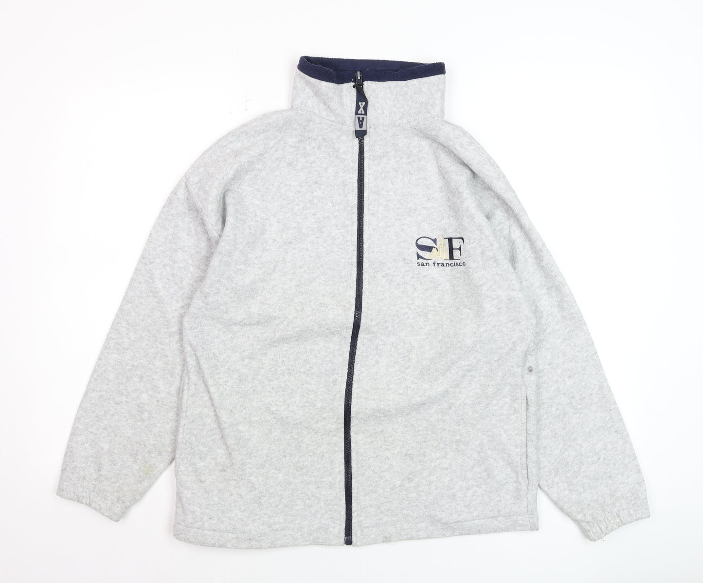 A|X Armani Exchange Men's Grey Full Zip Sweatshirt S