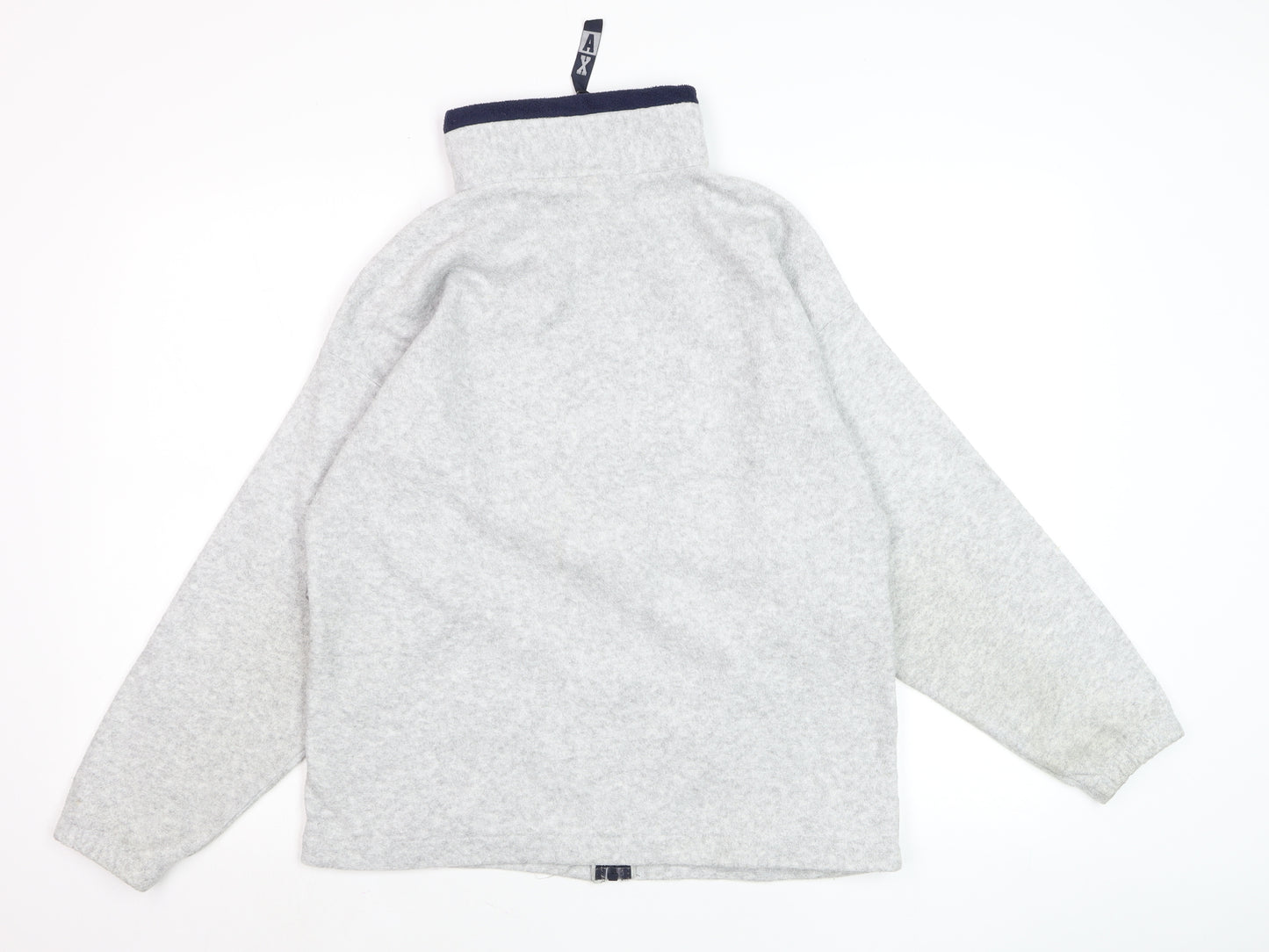 A|X Armani Exchange Men's Grey Full Zip Sweatshirt S