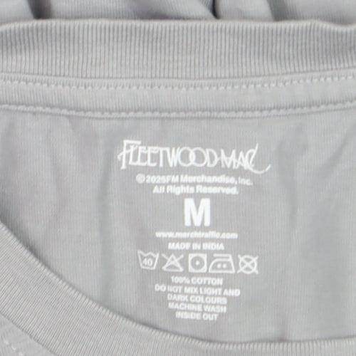 Fleetwood Mac Men’s Grey Medium Graphic Band T-Shirt