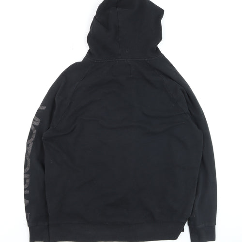 Victoria Sport Unisex Black Full Zip Hoodie S Regular Fit
