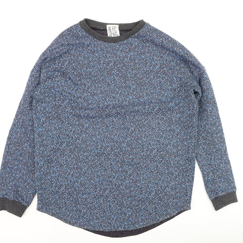 Alec Bizby Women's Blue Crew Neck Knit Pullover Jumper M