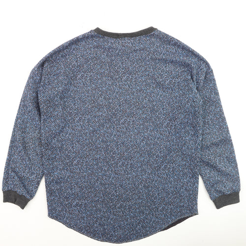 Alec Bizby Women's Blue Crew Neck Knit Pullover Jumper M
