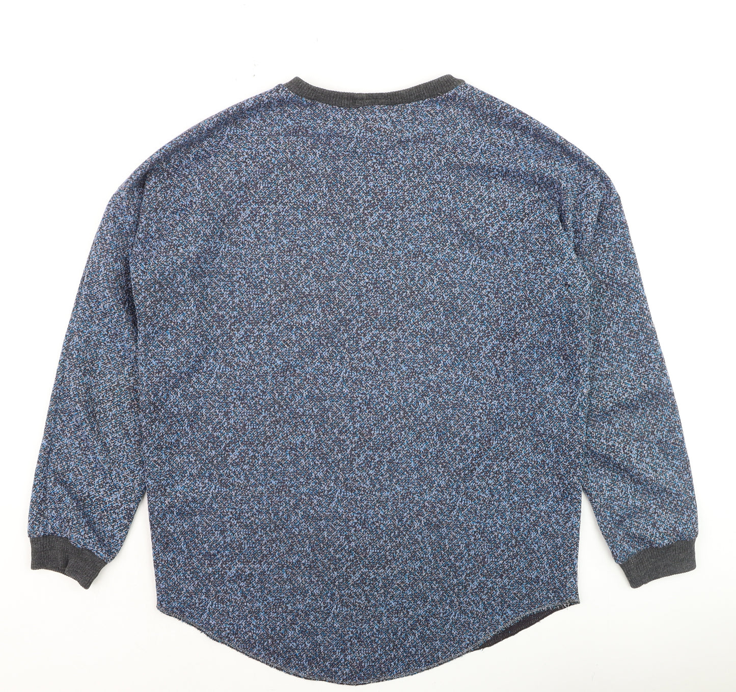 Alec Bizby Women's Blue Crew Neck Knit Pullover Jumper M