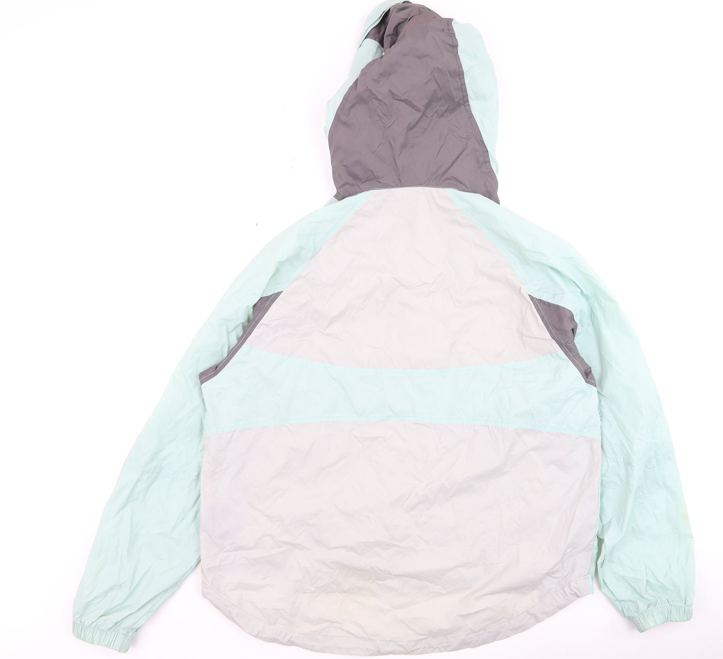 iets frans Men's Blue XS Colourblock Windbreaker Jacket