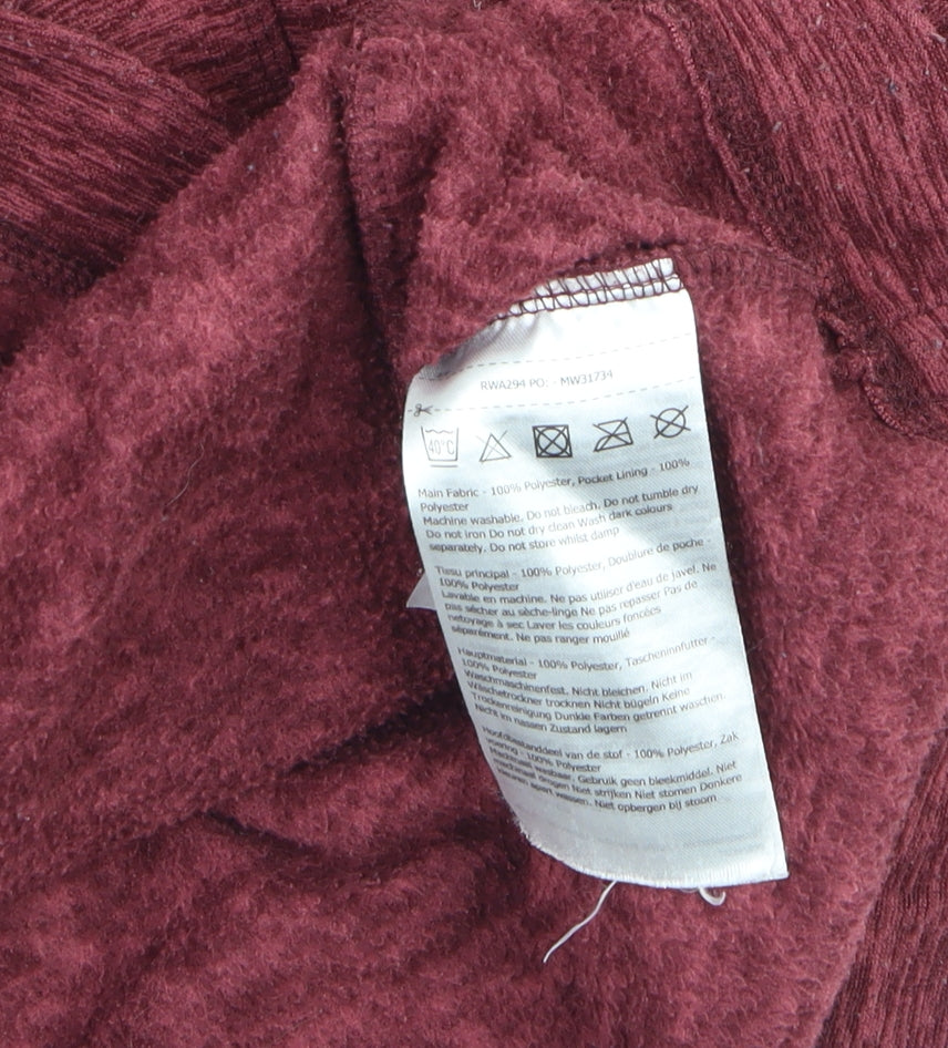 Regatta Women Burgundy Pullover Hoodie Size 12 Polyester Outdoor Top