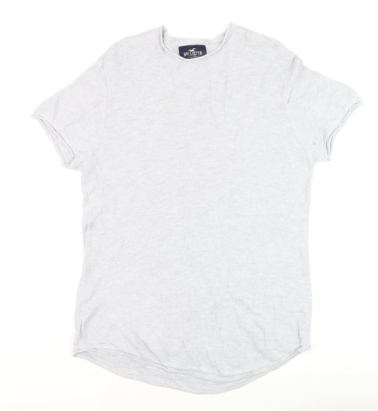 Hollister Men’s Grey XL Crew Neck Short Sleeve T-Shirt